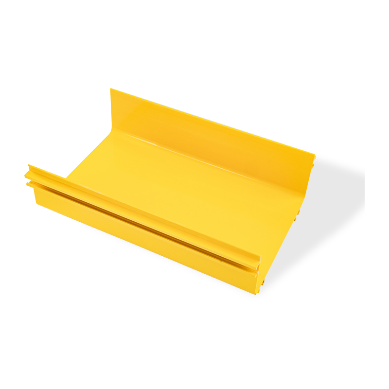 سینی کابل فیبر زرد پلاستیکی pvc raceway فیبر نوری سینی کابل رانر