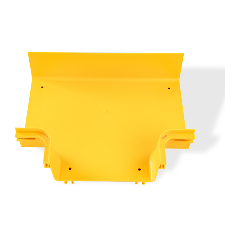 سه راهی افقی PVC ضد شعله استاندارد UL94 FV-0 برای سینی کابل فیبر